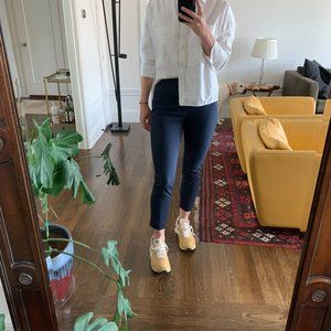 Everlane Side-Zip Stretch Cotton Pant